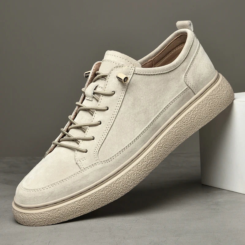 Baskets homme en daim