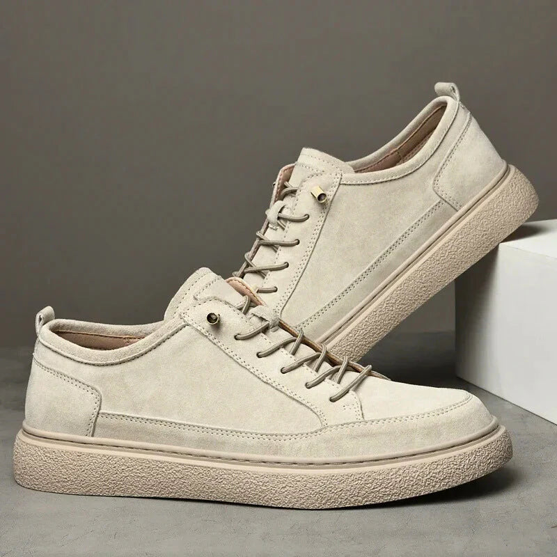 Baskets homme en daim