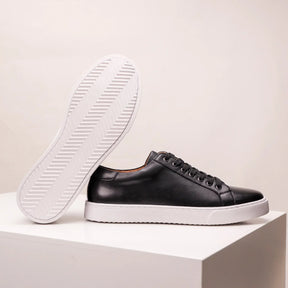 Baskets en cuir véritable