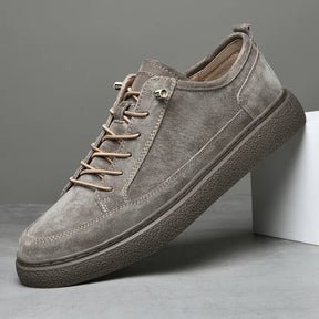 Baskets homme en daim