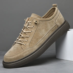 Baskets homme en daim