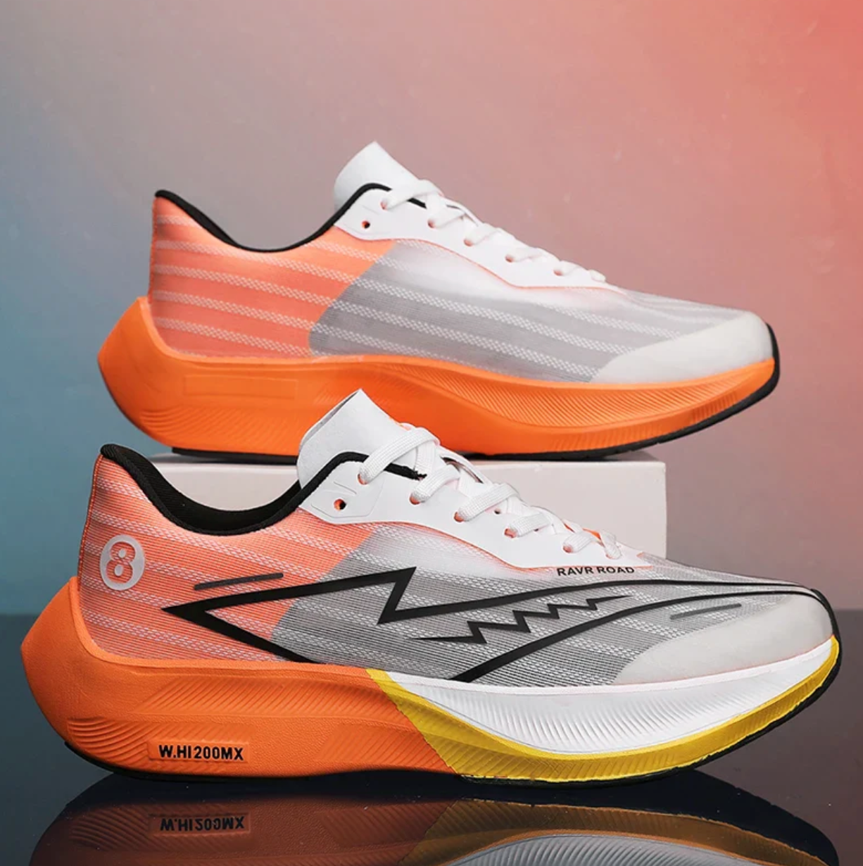 Chaussure de Sport Pro Speed avec Plaque en Carbone